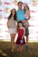 LOS ANGELES, AUG 16 - Samantha Harris, family at the Disney Junior s Pirate and Princess - Power of Doing Good at Avalon on August 16, 2014 in Los Angeles, CA photo