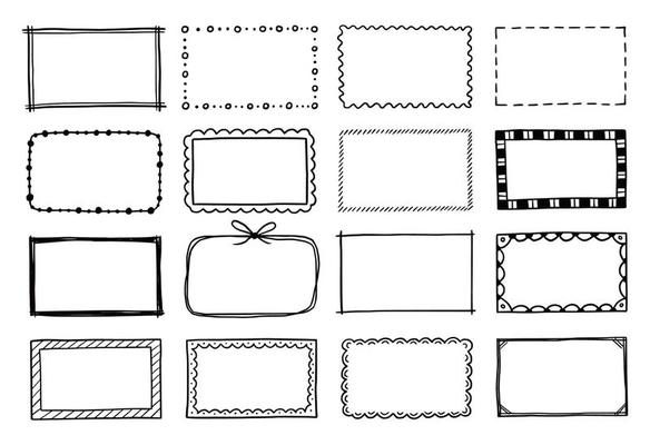 Rectangle Frame Vector Art, Icons, and Graphics for Free Download