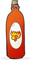 cartoon hot sauce vector