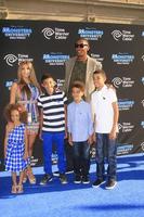 LOS ANGELES, JUN 17 - Larsa Pippen, Scotty Pippen Jr , Sophia Pippen, Preston Pippen, Justin Pippen, Scottie Pippen at the Monsters University Premiere at El Capitan Theater on June 17, 2013 in Los Angeles, CA photo