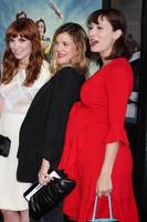 LOS ANGELES, JUN 18 - Lorene Scafaria, Drew Barrymore, Diablo Cody arrives at the Seeking A Friend For The End Of The World LAFF Premiere at Regal Cinemas at LA Live on June 18, 2012 in Los Angeles, CA photo