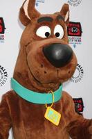 LOS ANGELES, APR 12 - Scooby-Doo arrives at Warner Brothers Television - Out of the Box Exhibit Launch at Paley Center for Media on April 12, 2012 in Beverly Hills, CA photo