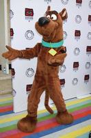 LOS ANGELES, APR 12 - Scooby-Doo arrives at Warner Brothers Television - Out of the Box Exhibit Launch at Paley Center for Media on April 12, 2012 in Beverly Hills, CA photo