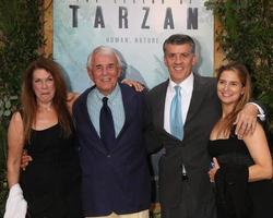 LOS ANGELES, JUN 27 - Wendy Riche, Alan Riche, Peter Riche, Wendy Jacobs-Riche at The Legend Of Tarzan Premiere at the Dolby Theater on June 27, 2016 in Los Angeles, CA photo