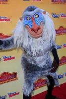 LOS ANGELES, NOV 14 - Rafiki at the The Lion Guard - Return Of The Roar Screening at the Walt Disney Studios on November 14, 2015 in Burbank, CA photo