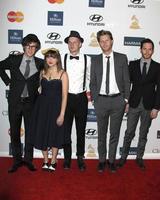 LOS ANGELES, FEB 9 - The Lumineers, Stelth Ulvang, Neyla Pekarek, Jeremiah Fraites, Wesley Schultz, Ben Wahamaki arrives at the Clive Davis 2013 Pre-GRAMMY Gala at the Beverly Hilton Hotel on February 9, 2013 in Beverly Hills, CA photo