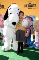 LOS ANGELES, NOV 1 - Aubrey Anderson-Emmons at the The Peanuts Movie Los Angeles Premiere at the Village Theater on November 1, 2015 in Westwood, CA photo