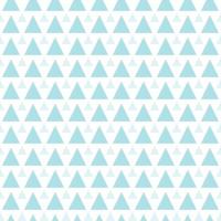 lindos patrones dibujados a mano sin costuras. elegantes patrones vectoriales modernos con triángulos azules. graciosa estampa infantil repetitiva vector
