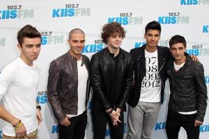 LOS ANGELES, MAY 12 - The Wanted
 arrives at the Wango Tango Concert at The Home Depot Center on May 12, 2012 in Carson, CA photo