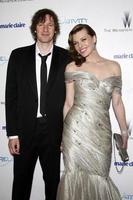 LOS ANGELES, JAN 16 - Paul W S Anderson, Milla Jovovich arrives at The Weinstein Company And Relativity Media s 2011 Golden Globe Awards Party at Beverly Hilton Hotel on January 16, 2011 in Beverly Hills, CA photo