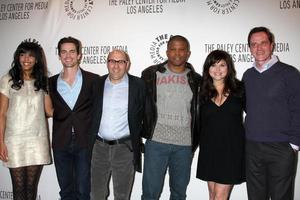 LOS ANGELES, MAR 7 - Marsha Thomason, Matt Bomer, Willie Garson, Sharif Atkins, Tiffani Thiessen Tim DeKay arriving at the White Collar PaleyFest 2011 at Saban Theatre on March 7, 2011 in Beverly Hills, CA photo