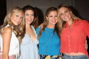 LOS ANGELES, AUG 15 - Melissa Ordway, Amelia Heinle, Melissa Claire Egan, Kelly Sullivan at the The Young and The Restless Fan Club Event at the Universal Sheraton Hotel on August 15, 2015 in Universal City, CA photo