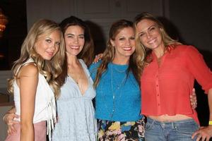 LOS ANGELES, AUG 15 - Melissa Ordway, Amelia Heinle, Melissa Claire Egan, Kelly Sullivan at the The Young and The Restless Fan Club Event at the Universal Sheraton Hotel on August 15, 2015 in Universal City, CA photo