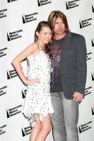 LOS ANGELES, NOV 21 - Billy Ray and Miley Cyrus at the American Music Awards 2006 at The Shrine Auditorium on November 21, 2006 in Los Angeles, CA photo