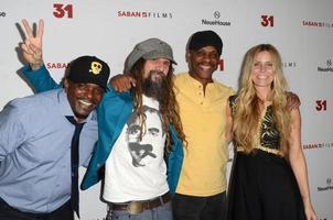 los angeles, 20 de octubre - kevin jackson, rob zombie, lawrence hilton-jacobs, sheri moon zombie en la proyección especial de 31 en el hotel de londres el 20 de octubre de 2016 en west hollywood, ca foto