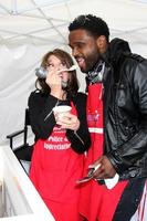 LOS ANGELES, NOV 18 -  Kate Linder, Darius McCrary arrives at the 2010 Hollywood Chamber of Commerce Fire Dept  and Police Appreiciation Luncheon at Wilcox Police Station on November 18, 2010 in Los Angeles, CA photo