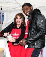 LOS ANGELES, NOV 18 -  Kate Linder, Darius McCrary arrives at the 2010 Hollywood Chamber of Commerce Fire Dept  and Police Appreiciation Luncheon at Wilcox Police Station on November 18, 2010 in Los Angeles, CA photo