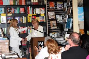 LOS ANGELES, AUG 7 -  Lindsay Harrison, Jeanne Cooper speaking at a Book Signing of Not Young, Still Restless by Jeanne Cooper with Lindsay Harrison at Book Soup on August 7, 2012 in West Los Angeles, CA photo