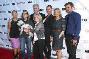 LOS ANGELES, JUL 10 -  Sam McMurray, Mary Agnes Donoghue, Katherine Heigl, Linda Emond, Houston Rhines at the Jenny s Wedding Premiere at Outfest at the Directors Guild of America on July 10, 2015 in Los Angeles, CA photo