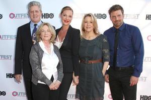 LOS ANGELES, JUL 10 -  Sam McMurray, Mary Agnes Donoghue, Katherine Heigl, Linda Emond, Houston Rhines at the Jenny s Wedding Premiere at Outfest at the Directors Guild of America on July 10, 2015 in Los Angeles, CA photo