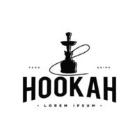 hookah logo, icon and vector