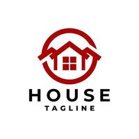 logotipo de la casa de la letra s. Bueno para empresa inmobiliaria o cualquier negocio relacionado con casa. vector