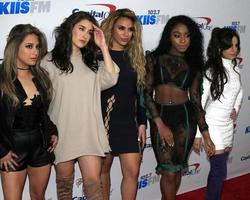 LOS ANGELES, DEC 2 -  Fifth Harmony, Ally Brooke, Lauren Jauregui, Dinah Jane Hansen, Normani Hamilton, Camila Cabello at the 102 7KIIS FM s Jingle Ball 2016 at Staples Center on December 2, 2016 in Los Angeles, CA photo