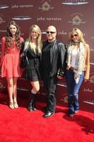 LOS ANGELES, MAR 11 -  Michael Chiklis, wife Michelle, daughters Autumn, Odessa arrives at the 9th Annual John Varvatos Stuart House Benefit at the John Varvatos Store on March 11, 2012 in West Hollywood, CA photo