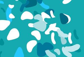 Light blue vector pattern with chaotic shapes.