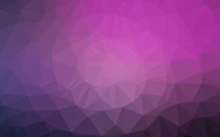 Dark Purple, Pink vector abstract mosaic background.