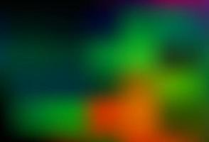 Dark Multicolor, Rainbow vector abstract template.