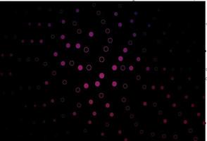 Dark Pink vector layout with circle shapes.