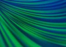 plantilla de vector azul oscuro, verde con líneas abstractas.