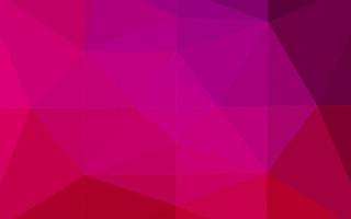 Light Purple, Pink vector triangle mosaic texture.