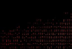 Dark Red vector layout with elements of cards.