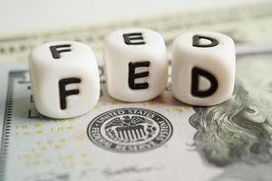 FED The Federal Reserve System, the central banking system of the United States of America. photo