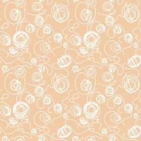 The background of the doodles is like balls of knitting thread. Tangled lines, individual skeins of thread. Abstract background for printed products. Paper, textiles vector