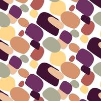 A pattern of geometric shapes in retro style. Suitable for use in printed products. Banners, flyers, stickers, promotional products. Printed texture on textiles. vector