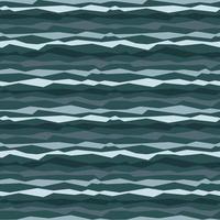 A pattern on a maritime theme. Broken waves of blue shades. Seamless background for printing on paper and textiles. vector