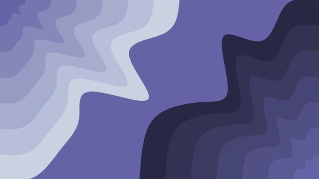 Abstract geometric pattern with wavy lines. Patern in proportion 16  9, monochromatic concept, palette of trending colors of 2022 photo