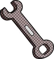 Vector cartoon spanner