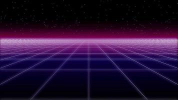 gradiente de cor neon. fundo desfocado abstrato em movimento. as cores variam com a posição, produzindo transições de cores suaves. roxo rosa azul ultravioleta video