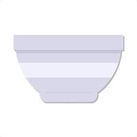 Vector bowl sticker