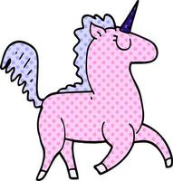 cartoon doodle unicorn vector
