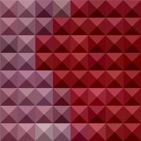 Falu Red Abstract Low Polygon Background vector