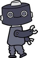 cartoon character robot vector