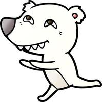 polar bear cartoon vector