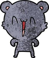 bear cartoon chraracter vector