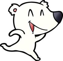 polar bear cartoon vector