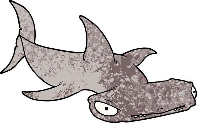 cartoon hammerhead shark